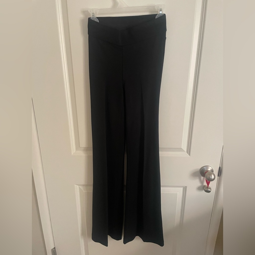 Ralph Lauren long black flare pull on stretch size XS
